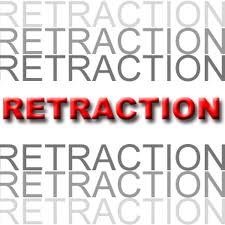 retraction